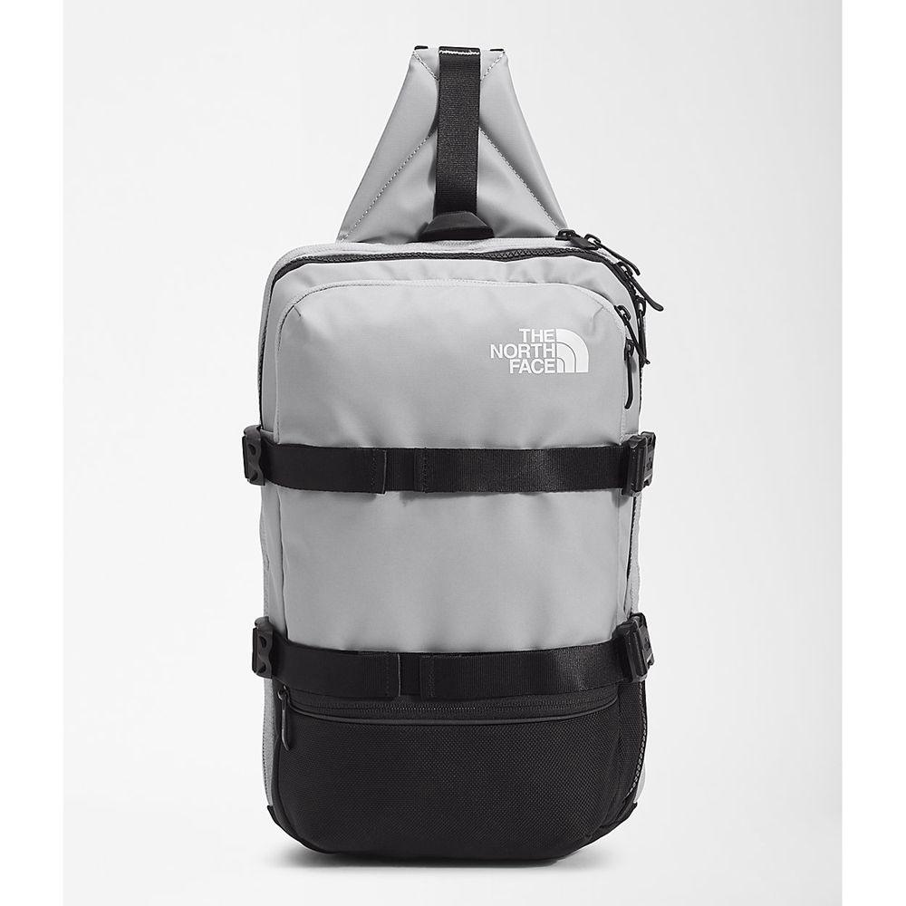 The North Face Commuter Pack Alt Carry Ανδρικα Σακιδιο Πλατησ - Γκρι / Μαυρα (LTSP74513)